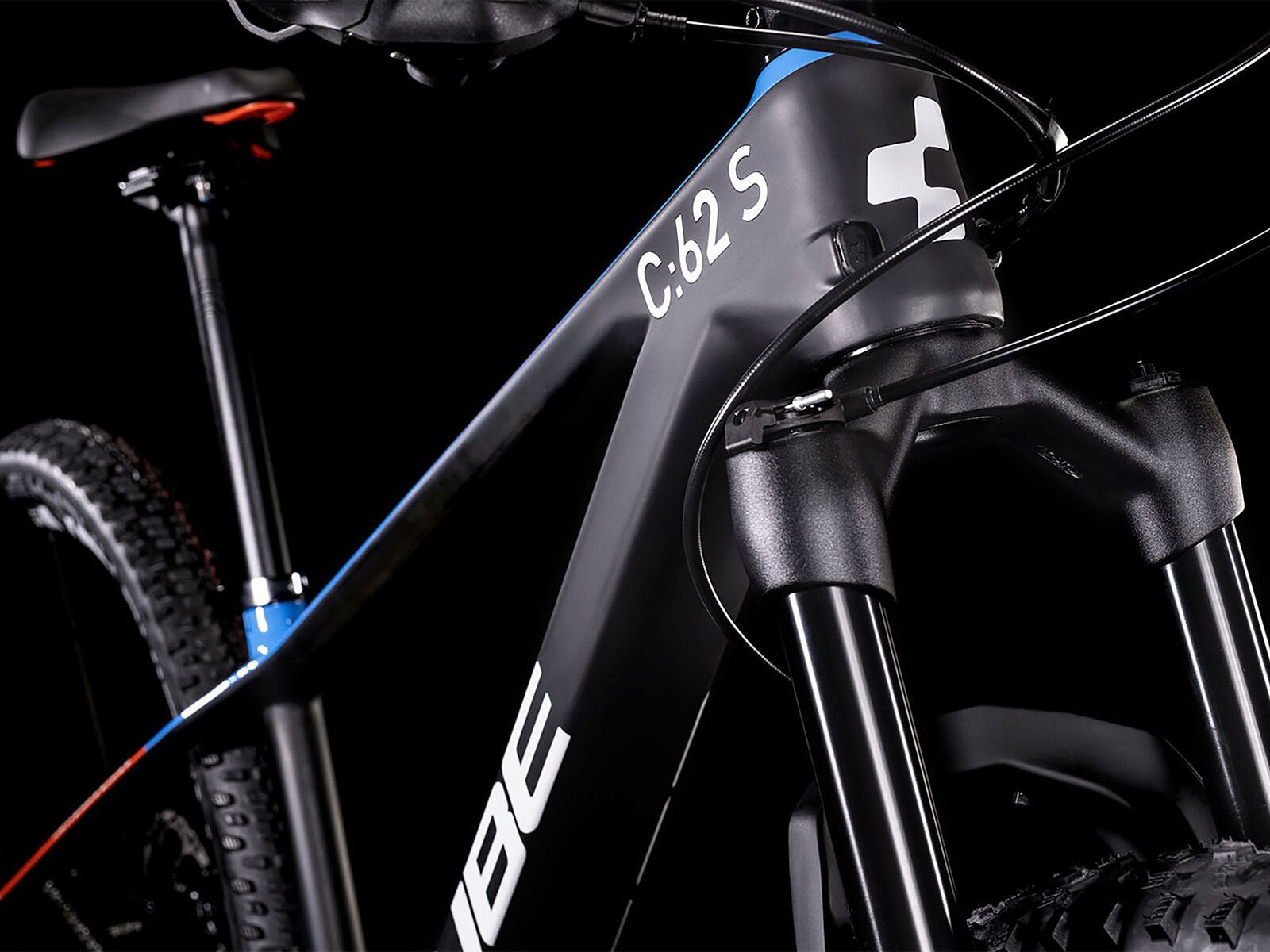 Cube Elite C:62 SL Rookie 27.5, carbon´n´blue´n´red - Bild 3