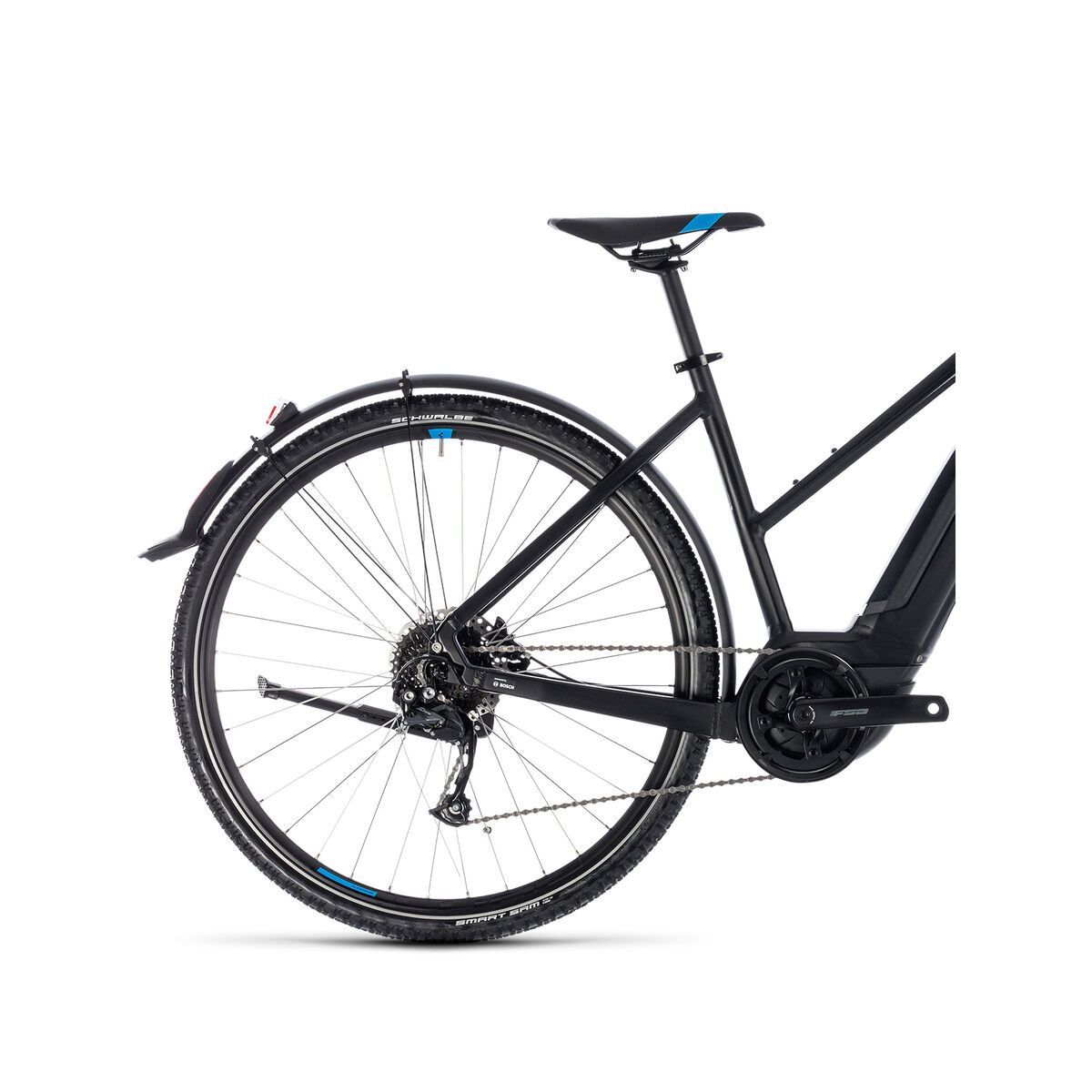 Cube Cross Hybrid ONE Allroad 400 Trapeze, black´n´blue - Bild 5