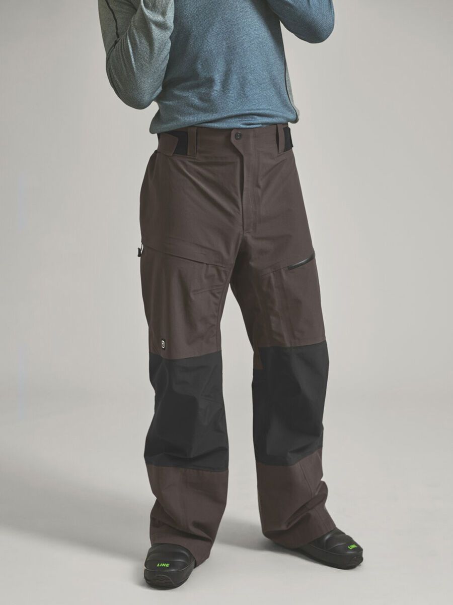 Ortovox Ravine Free 3L Pants M, dark chestnut - Bild 3