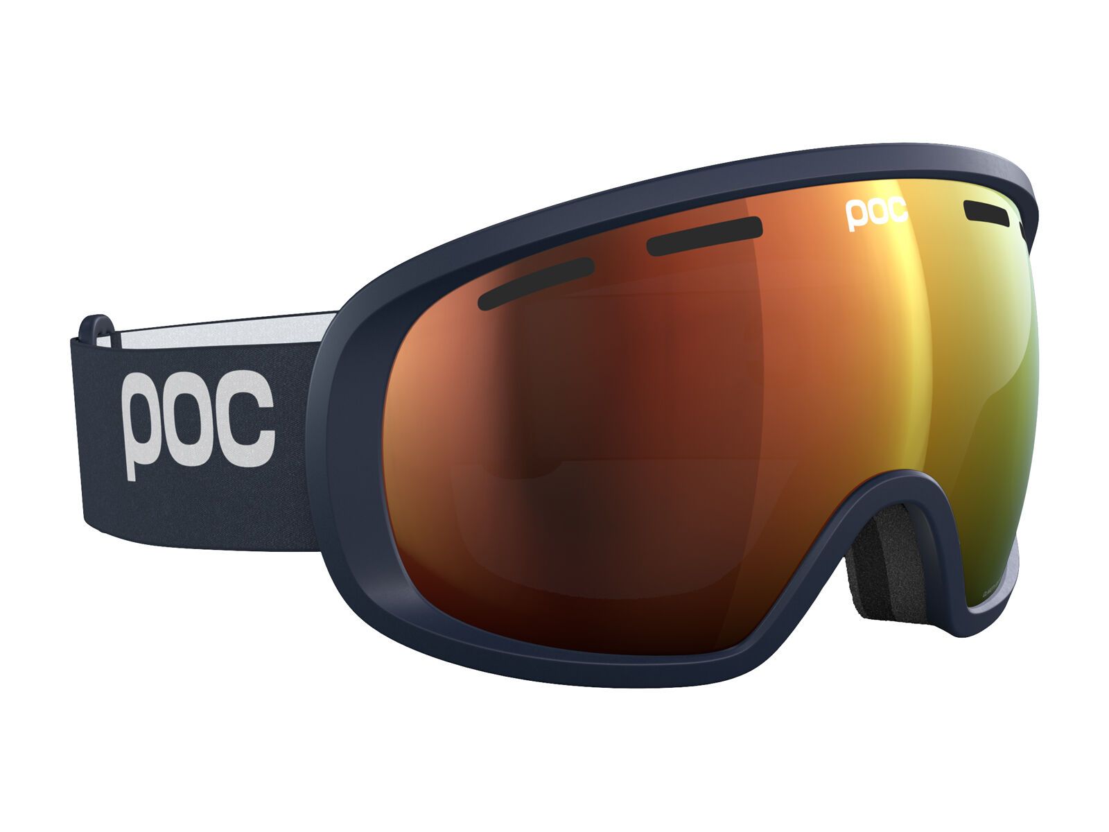 POC Fovea, Clarity Intense Partly Sunny Orange / apatite navy - Bild 3