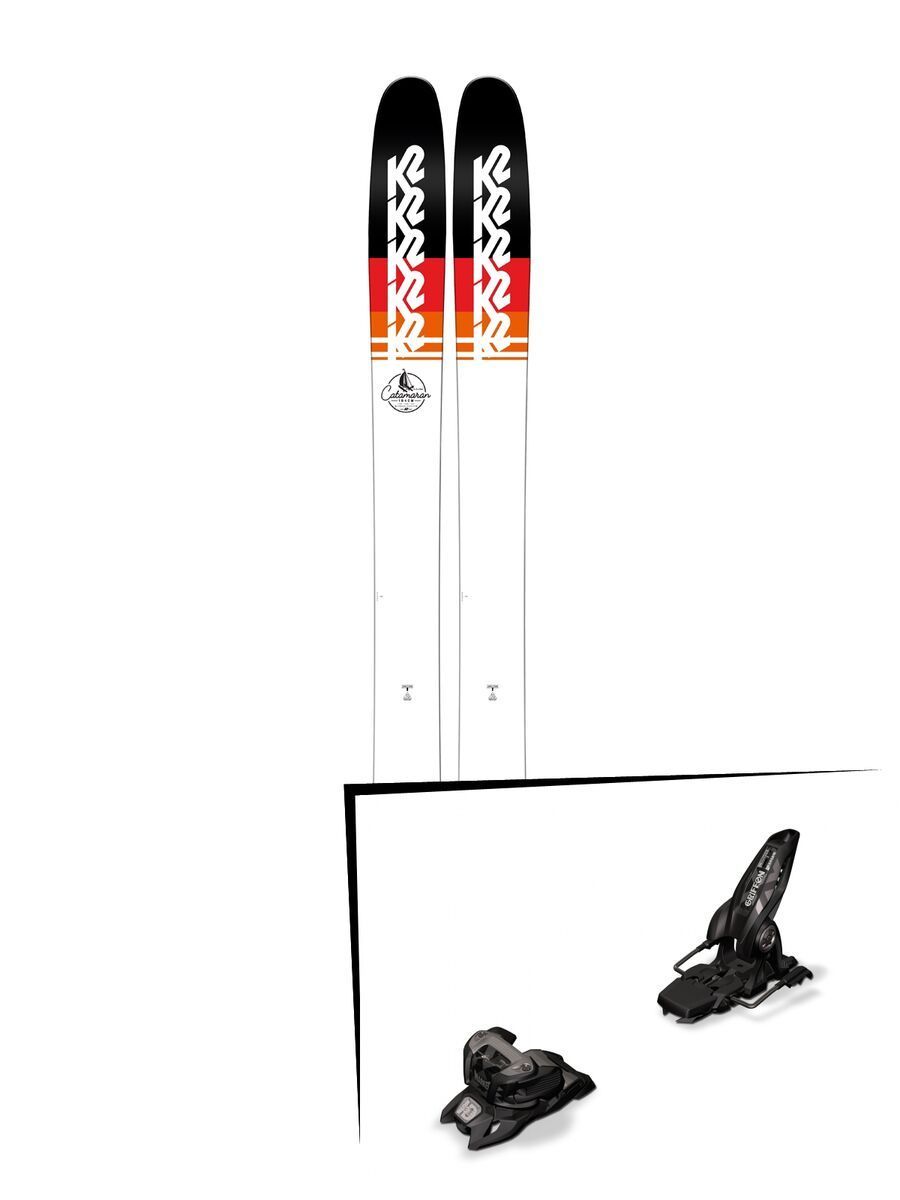Set: K2 SKI Catamaran 2018 + Marker Griffon 13 ID black - Bild 1