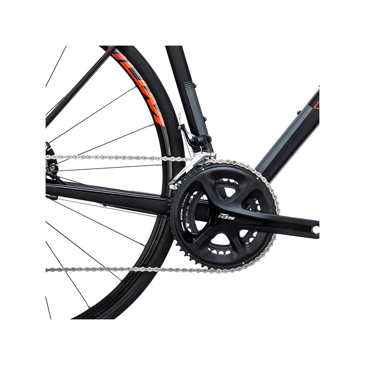 Cube Attain SL Disc, black´n´flashred - Bild 3