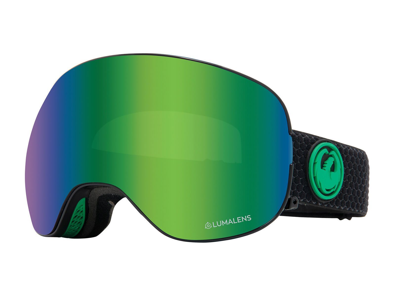 Dragon X2 - Lumalens Green Ionized, split - Bild 1