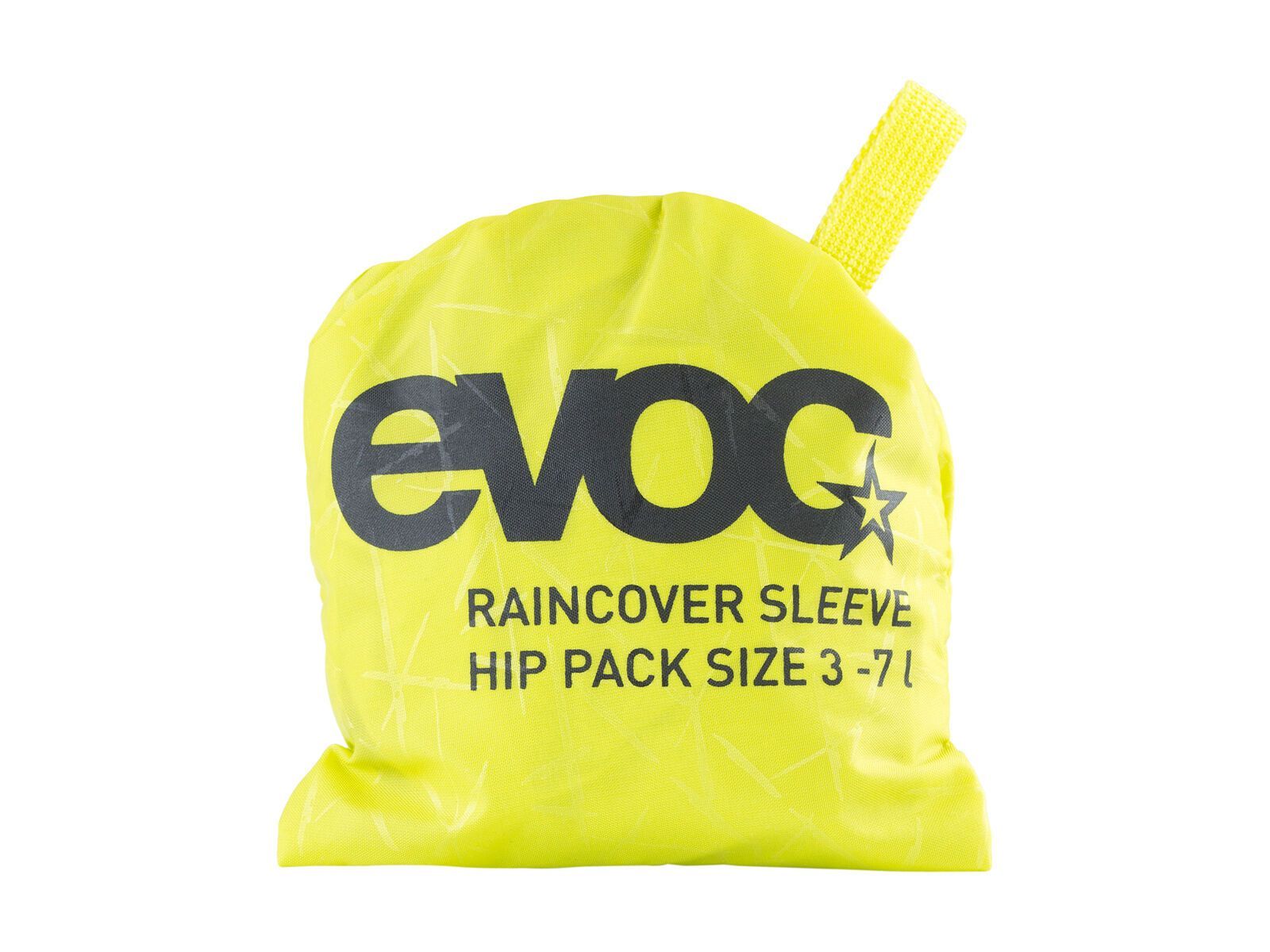 Evoc Raincover Sleeve Hip Pack M - 3-7L, sulphur - Bild 2