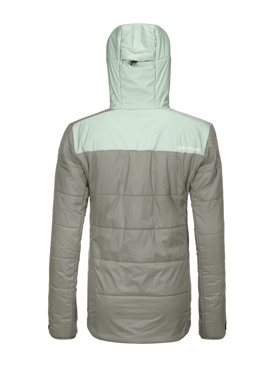 Ortovox Swisswool Zinal Jacket W, green sage - Bild 2
