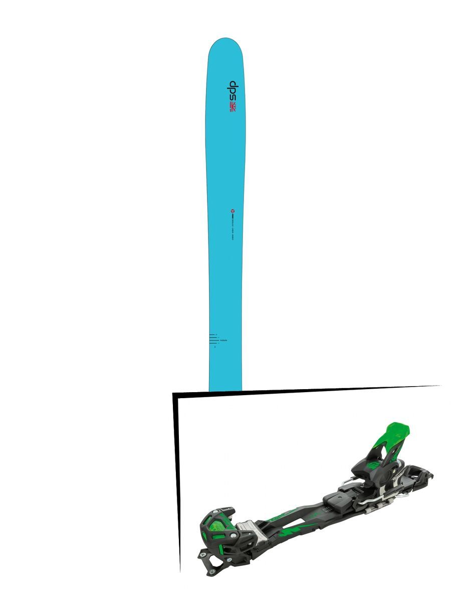 Set: DPS Skis Yvette 112 RP2 2016 + Tyrolia Adrenalin 16 (1715219S) - Bild 1