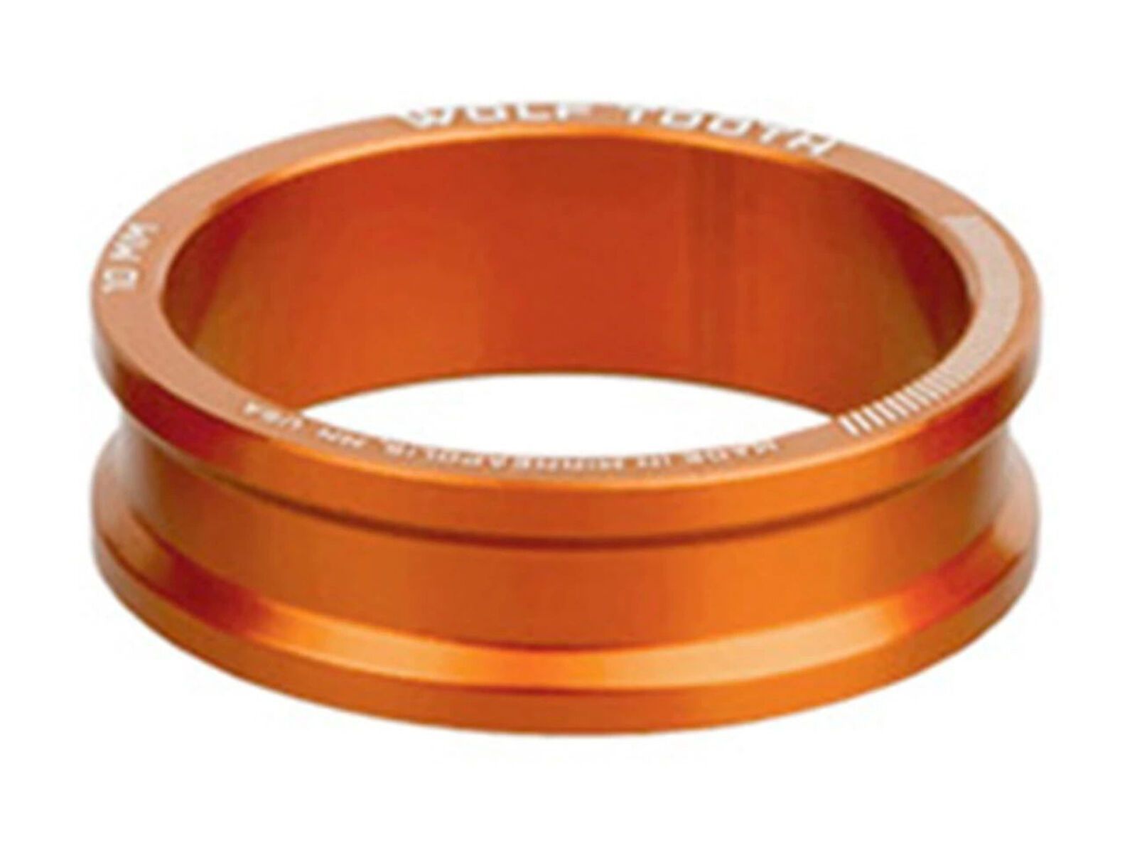Wolf Tooth Precision Headset Spacers - 10 mm, orange - Bild 1
