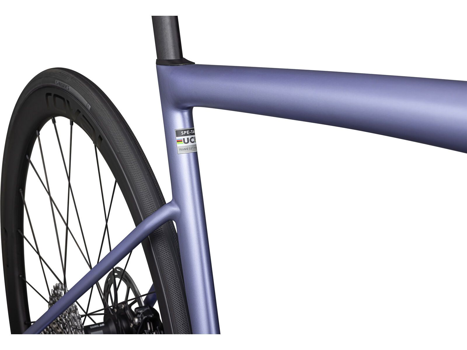 Specialized Tarmac SL8 Expert, powder indigo tint/silver dust/white - Bild 7