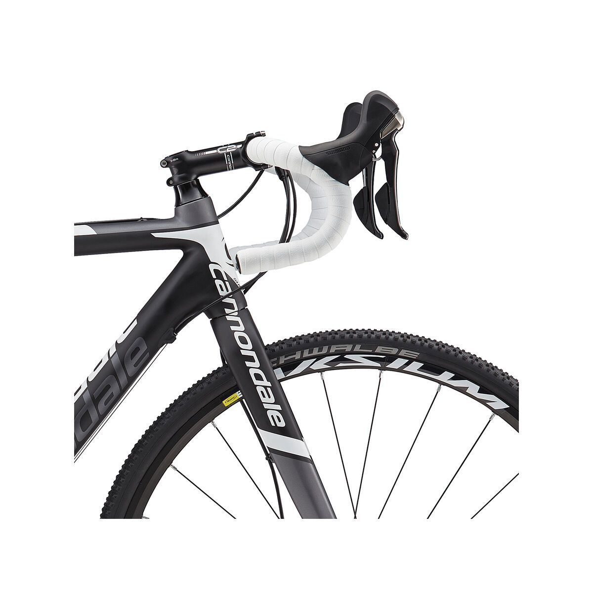 Cannondale SuperX Ultegra, jet black w/ charcoal grey and magnesium white, matte - Bild 5