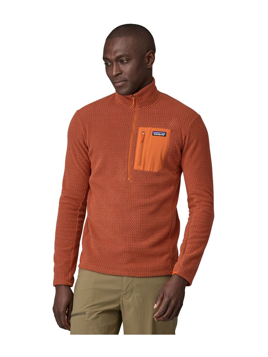 Patagonia Men's R1 Air Zip Neck, burnished red - Bild 2