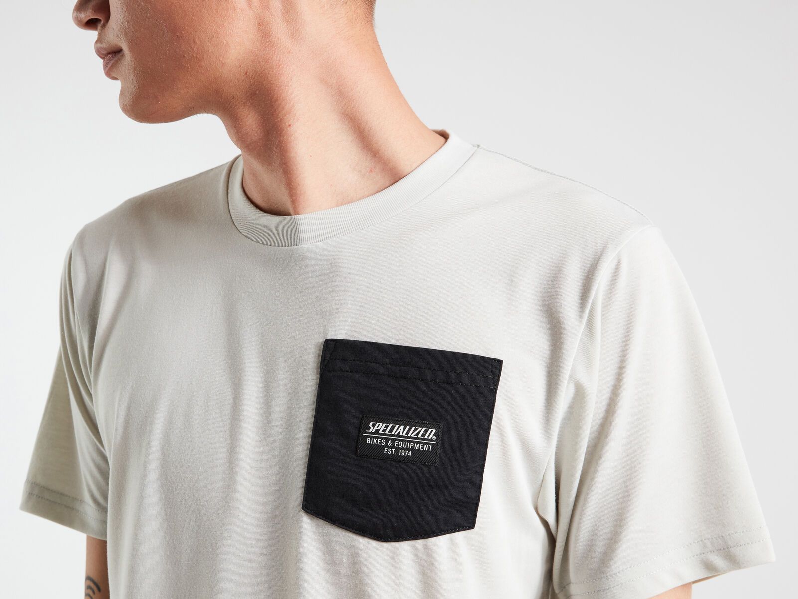 Specialized Men's Short Sleeve Pocket T-Shirt, dove grey - Bild 4