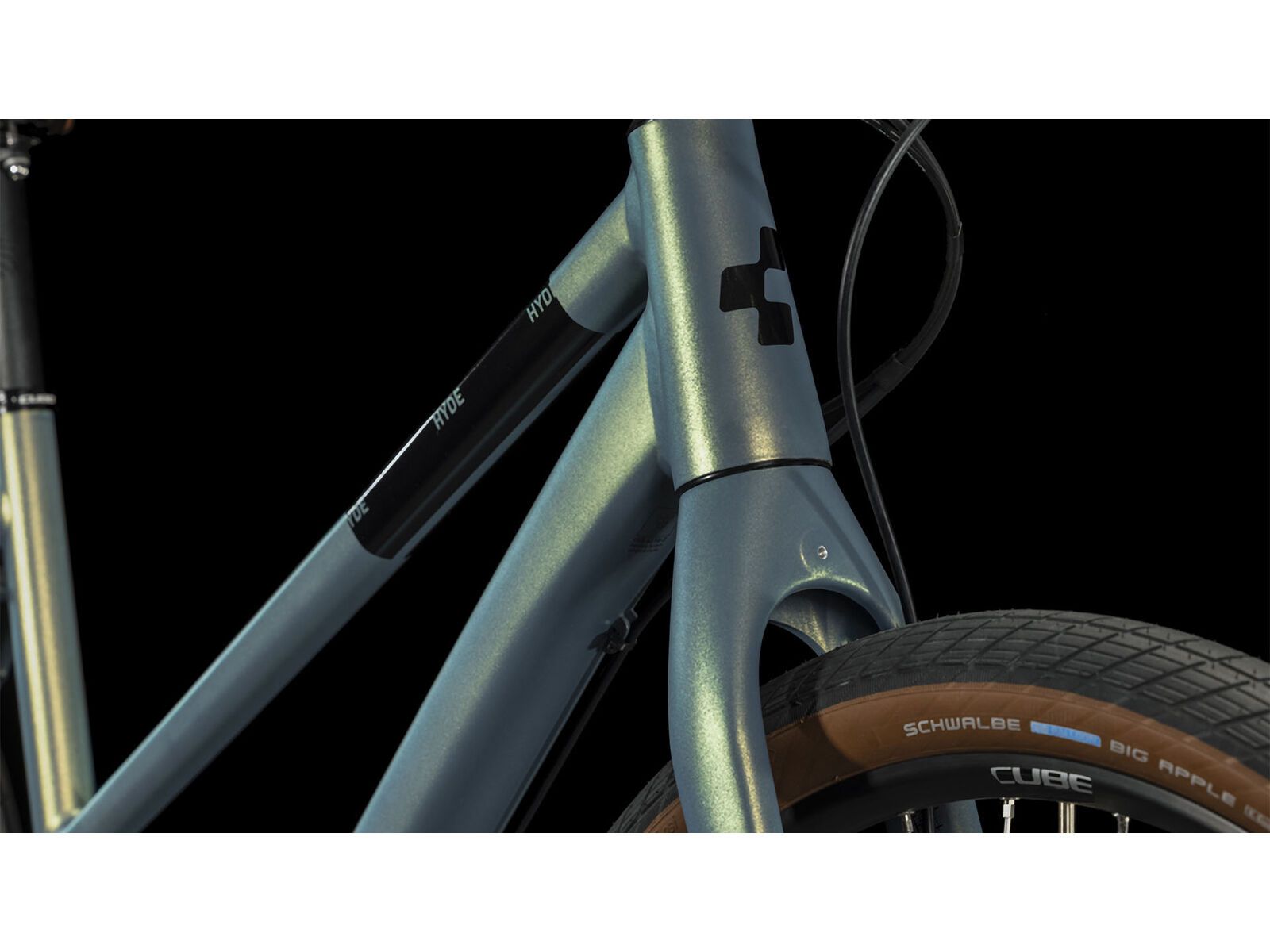 Cube Hyde Pro Trapeze, metalgreen´n´black - Bild 7