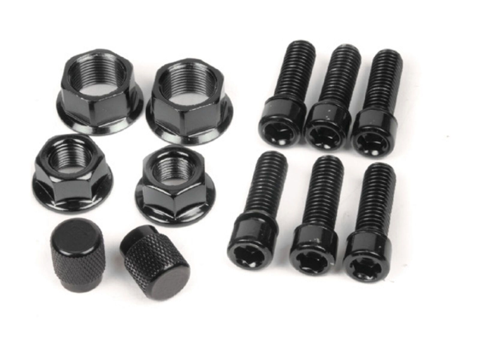 Salt Schrauben und Muttern Set, schwarz - Bild 1