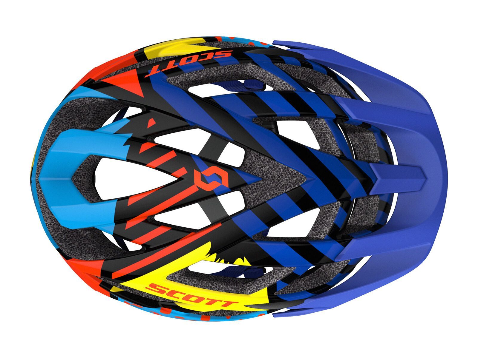 Scott Spunto Helmet, pop blue - Bild 3