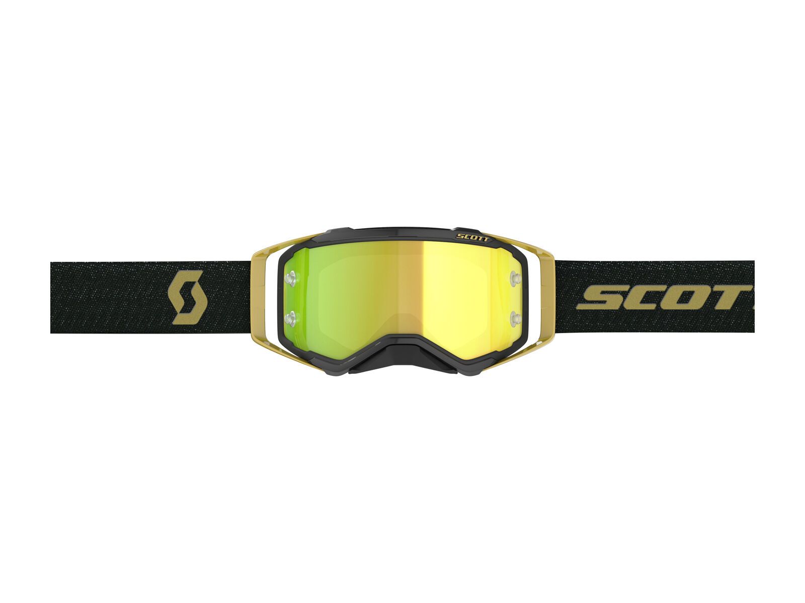 Scott Prospect Goggle Yellow Chrome Works, black/gold - Bild 2