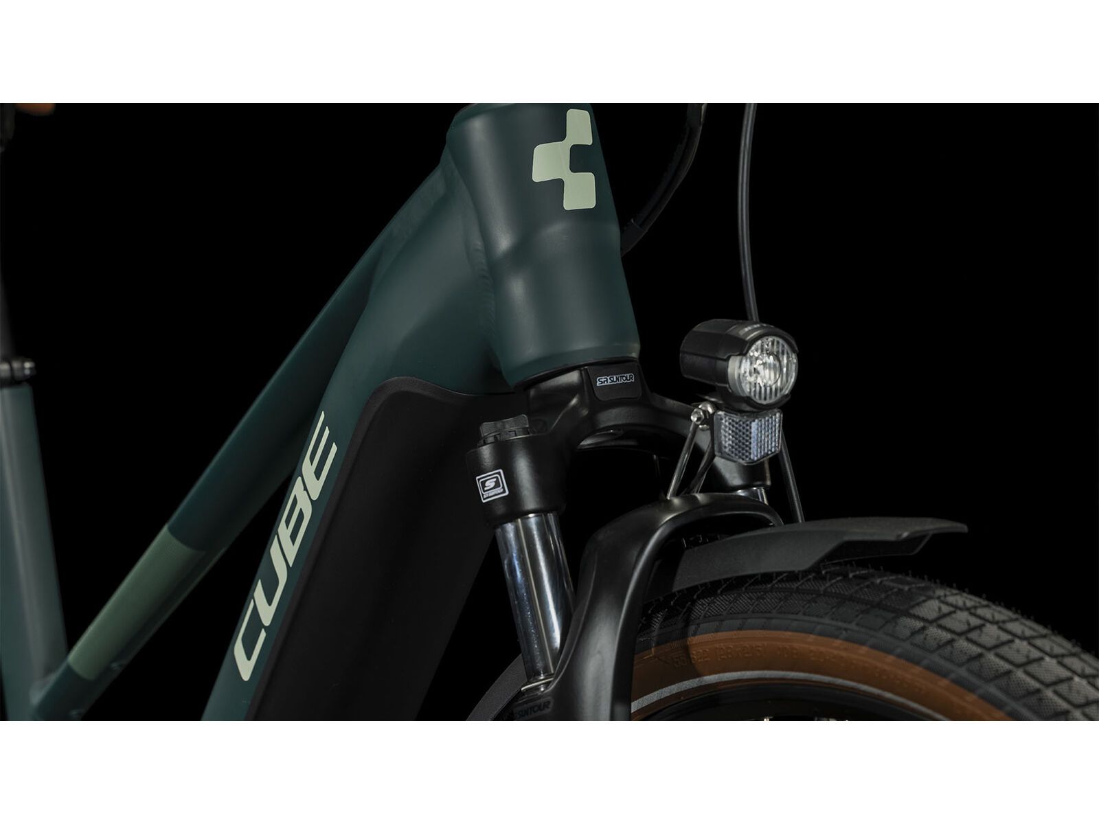 Cube Touring Hybrid One 625 Trapeze, darkgreen´n´green - Bild 6