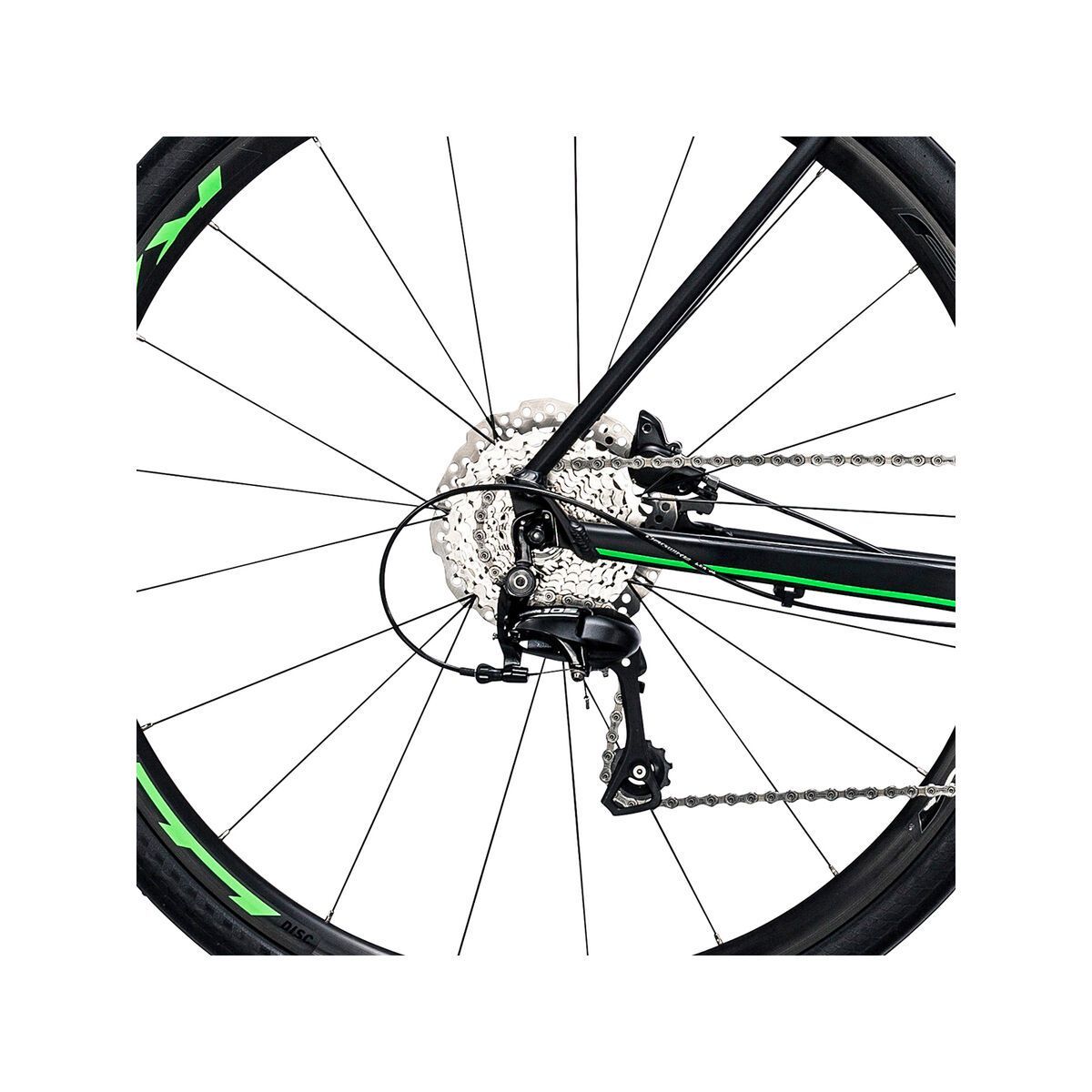 Cube SL Road Race, black´n´flashgreen - Bild 4