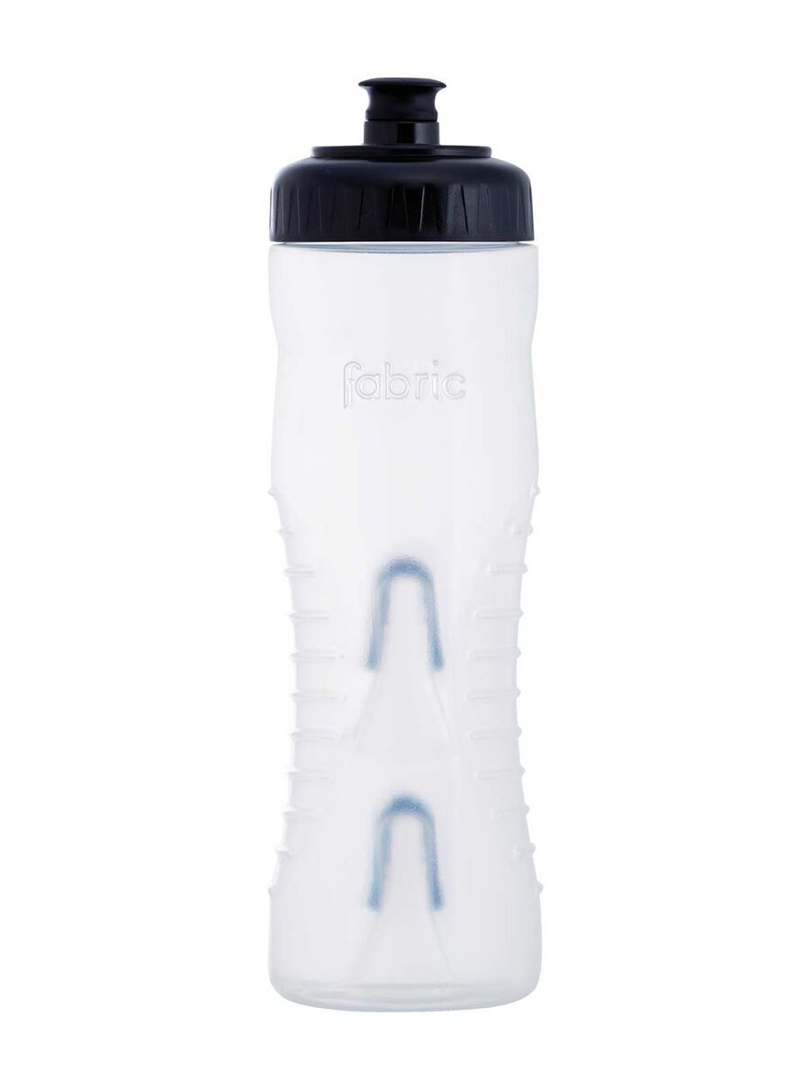 Fabric Cageless Waterbottle 750 ml, clear/black - Bild 1