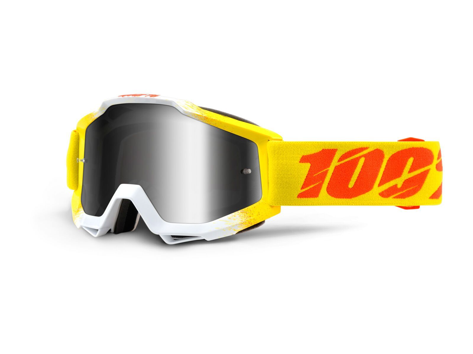 *** 2. Wahl *** 100% Accuri inkl. Wechselscheibe, zest/Lens: mirror silver - MX Brille | - Bild 1