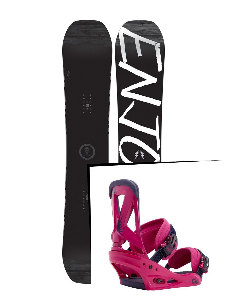 Set: K2 WWW Enjoyer 2016 + Burton Custom (1191314S) - Bild 1