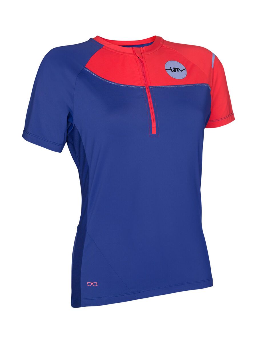 ION Tee Half Zip SS Venta, sea blue - Bild 1