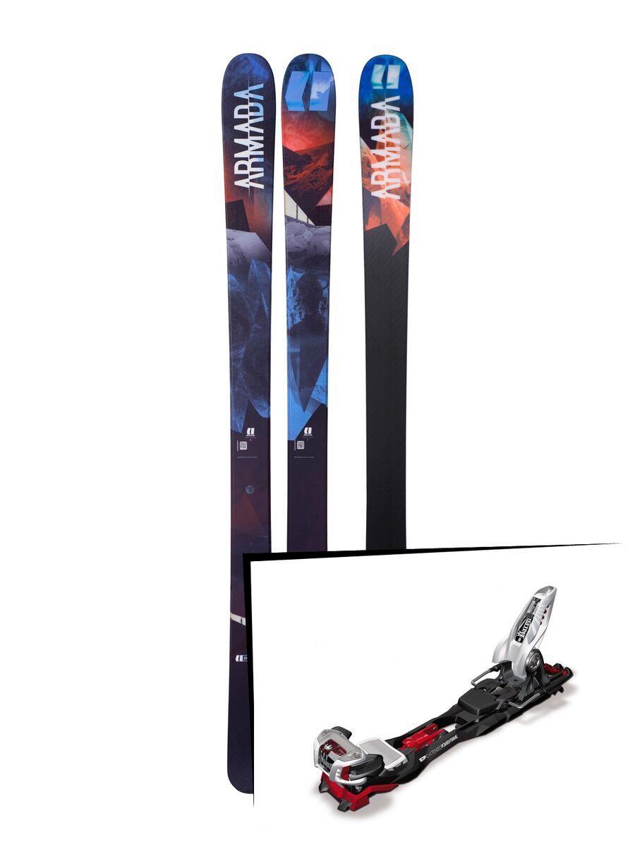 Set: Armada Invictus 99 Ti 2018 + Marker Baron EPF 13 black/white/red - Bild 1