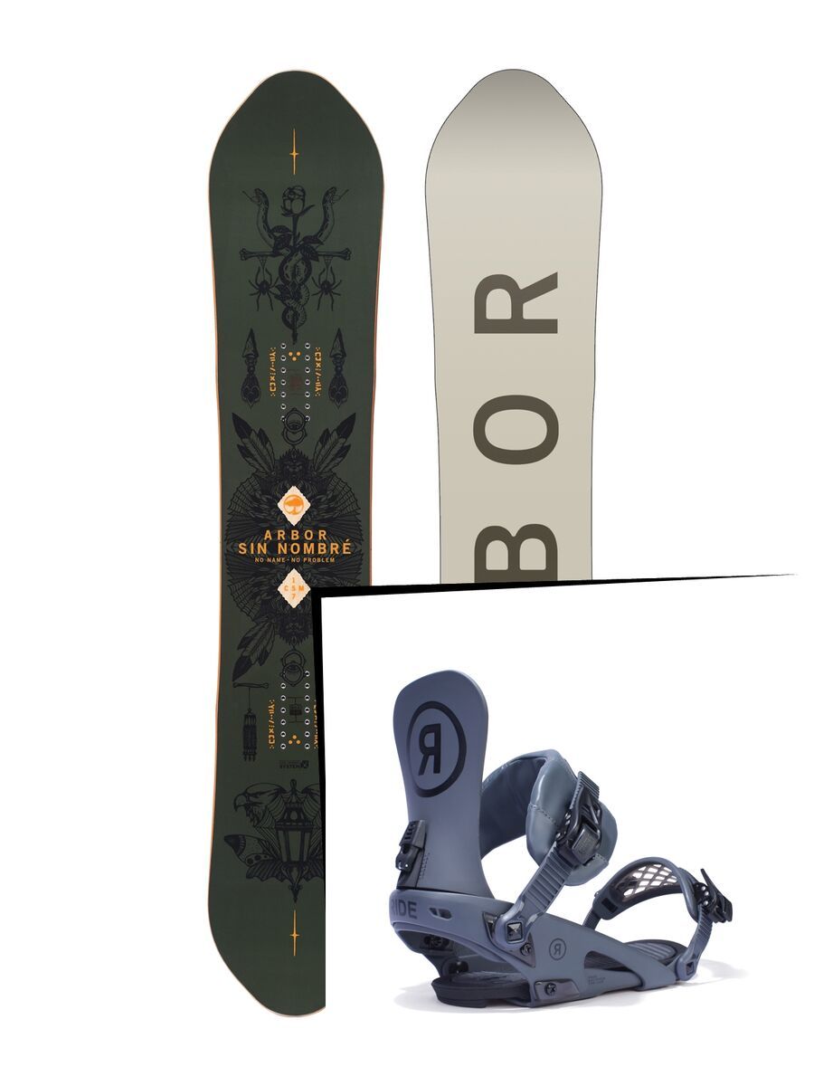 Set: Arbor Sin Nombre 2017 + Ride Rodeo (1770171S) - Bild 1