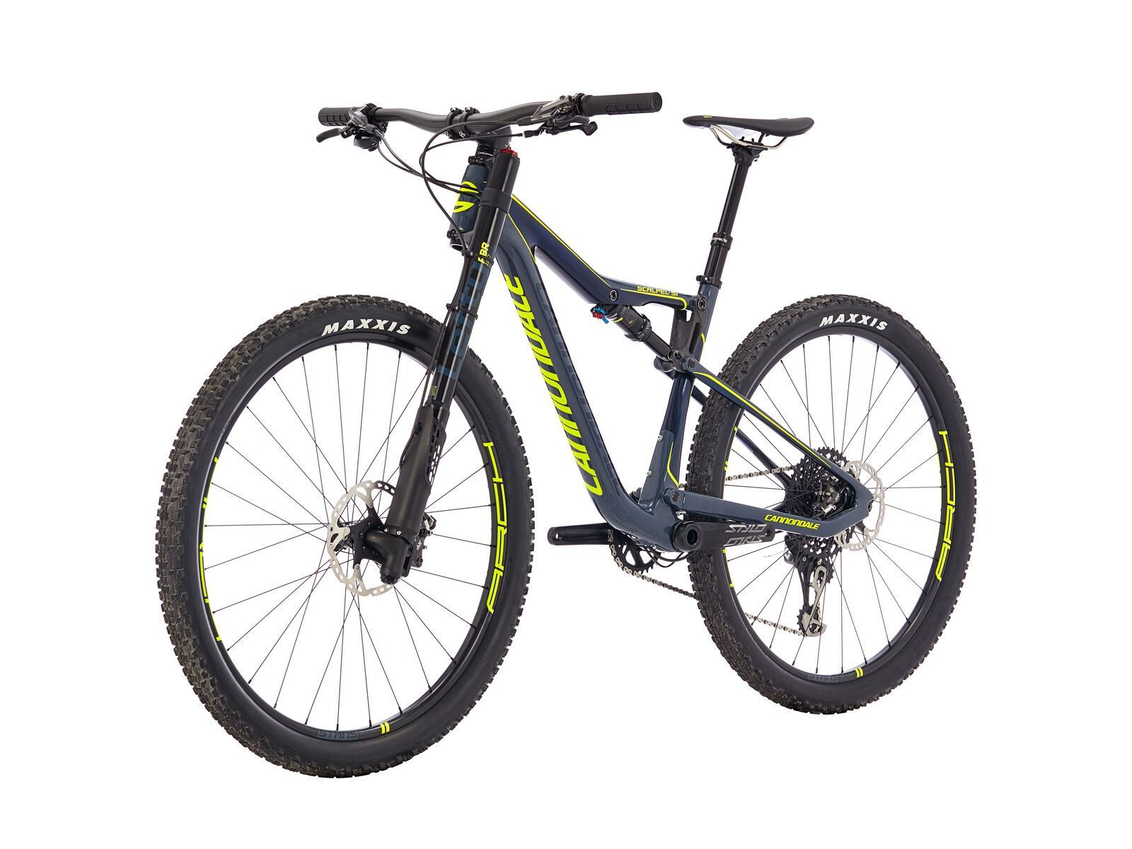 Cannondale Scalpel-Si Carbon SE 1 27.5, slate blue w/ midnight blue and volt - gloss (SLA) - Bild 4