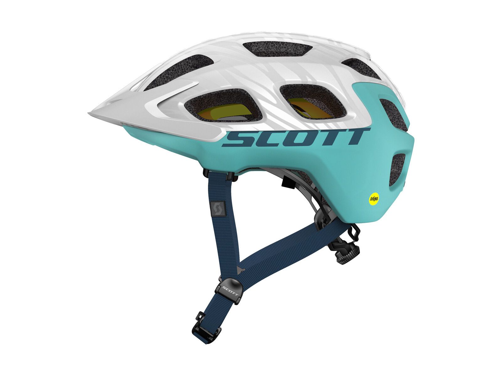 Scott Vivo Plus Helmet, white/blue - Bild 2
