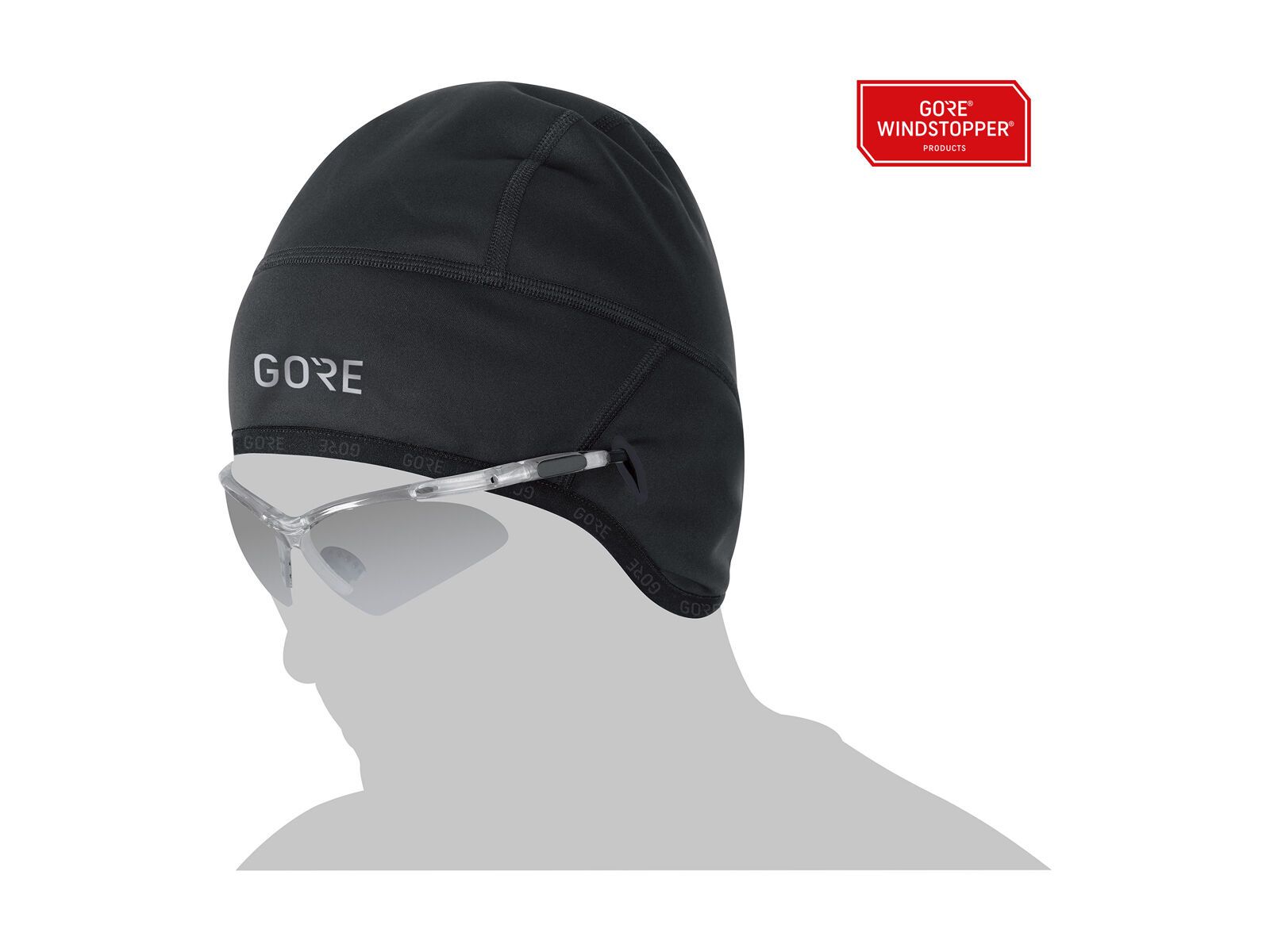 GOREWEAR M Gore Windstopper Thermo Mütze, black - Bild 2