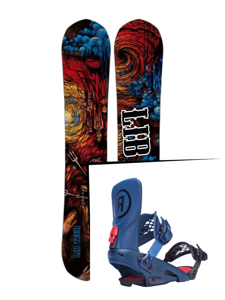 Set: Lib Tech From Hell Hot Knife 2017 + Ride LTD (1770153S) - Bild 1