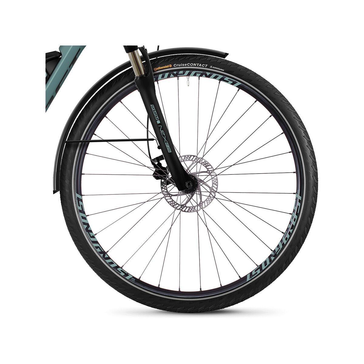 Ghost Hybride Square Trekking B1.8 AL, river blue/jet black - Bild 3