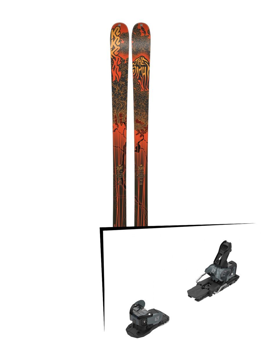 Set: K2 SKI Sight 2019 + Salomon Warden MNC 13 black/grey - Bild 1