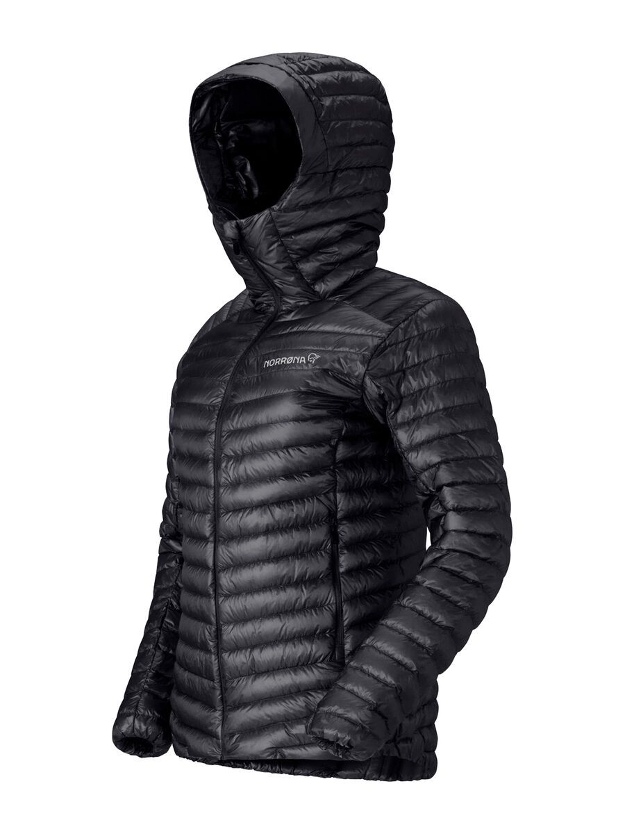 Norrona trollveggen down800 super light Hood W's, caviar black - Bild 2