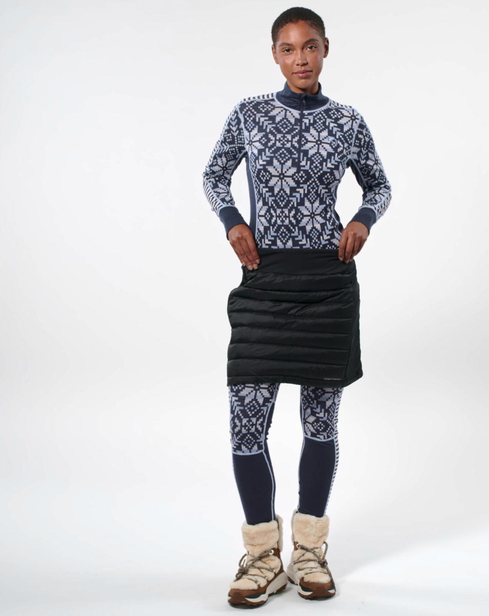 Kari Traa Else Baselayer Pants, dark navy blue - Video 5