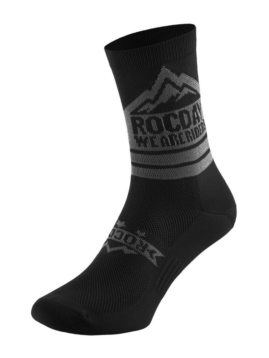 Rocday Trail Socks, black/grey - Bild 1