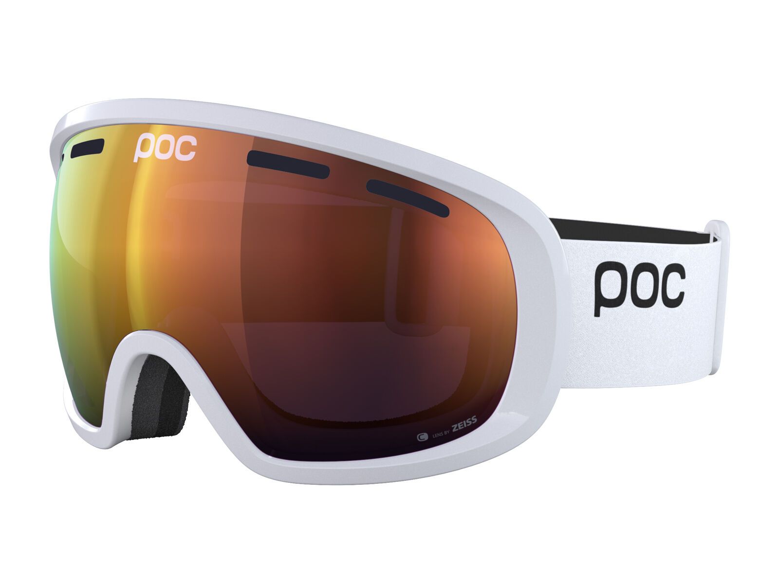 POC Fovea, Clarity Int. Partly Sunny Orange / hydrogen white - Bild 1