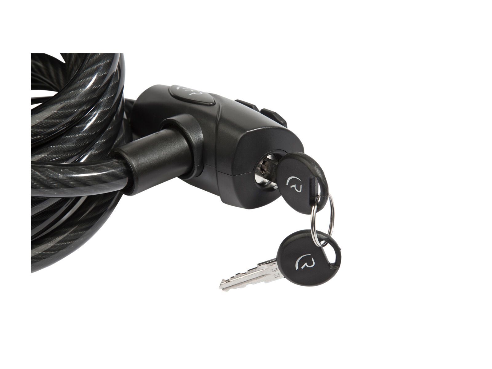 Cube RFR Spiralschloss - 12 x 1.800 mm, black´n´white - Bild 3