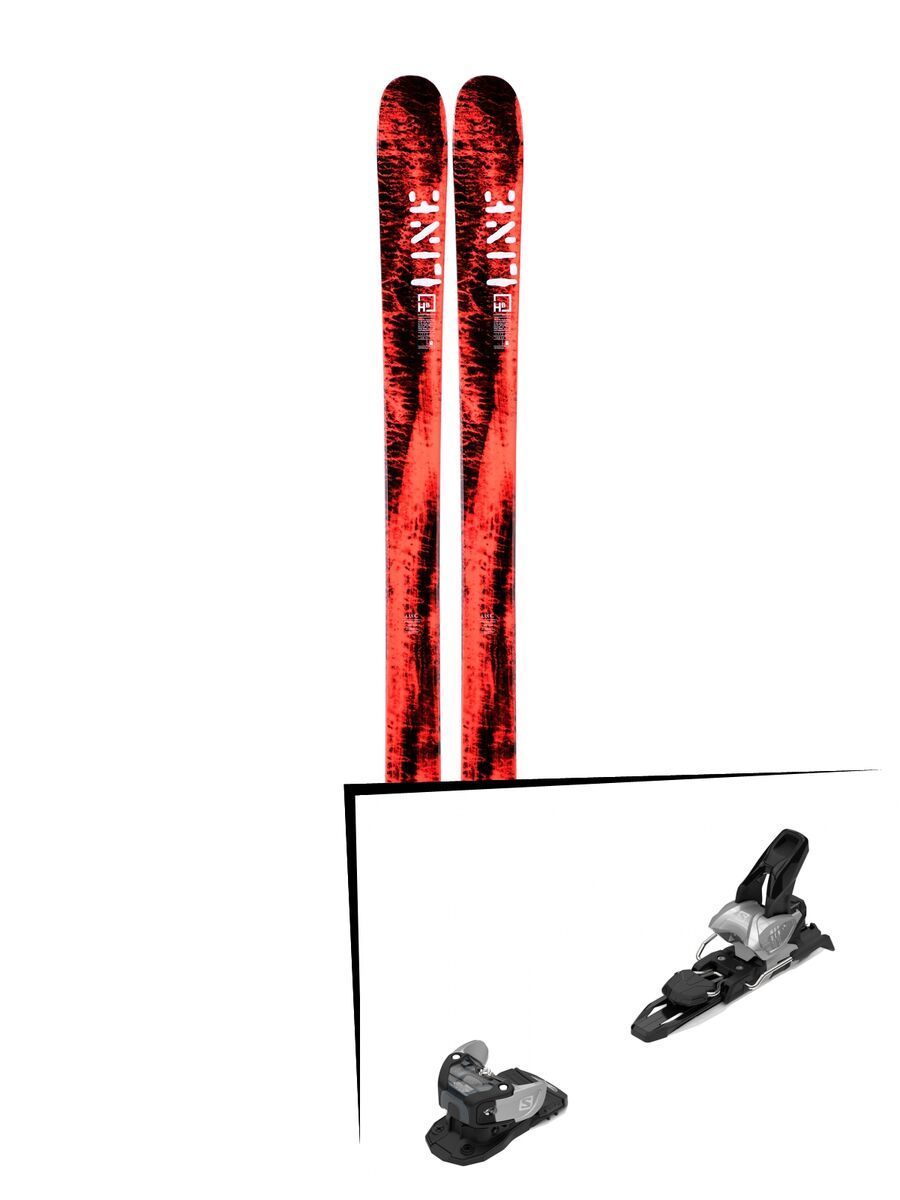 Set: Line Honey Badger 2019 + Salomon Warden MNC 11 silver/black - Bild 1