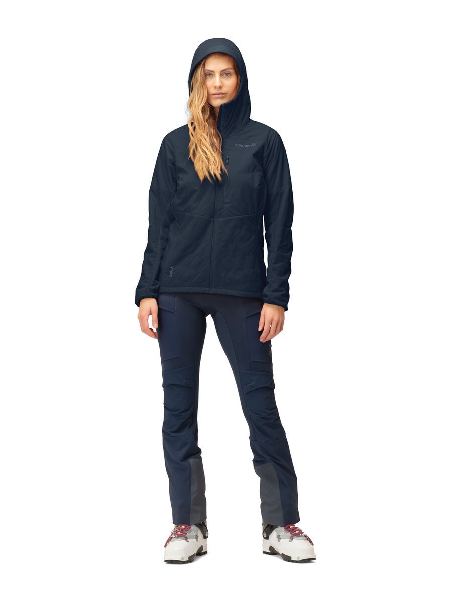 Norrona lyngen Alpha100 Zip Hood W's, indigo night - Bild 7