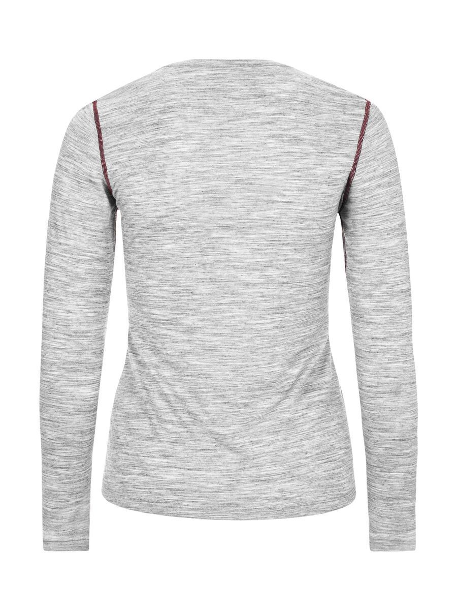 super.natural W Base LS 175, ash melange/pomegranate - Bild 2