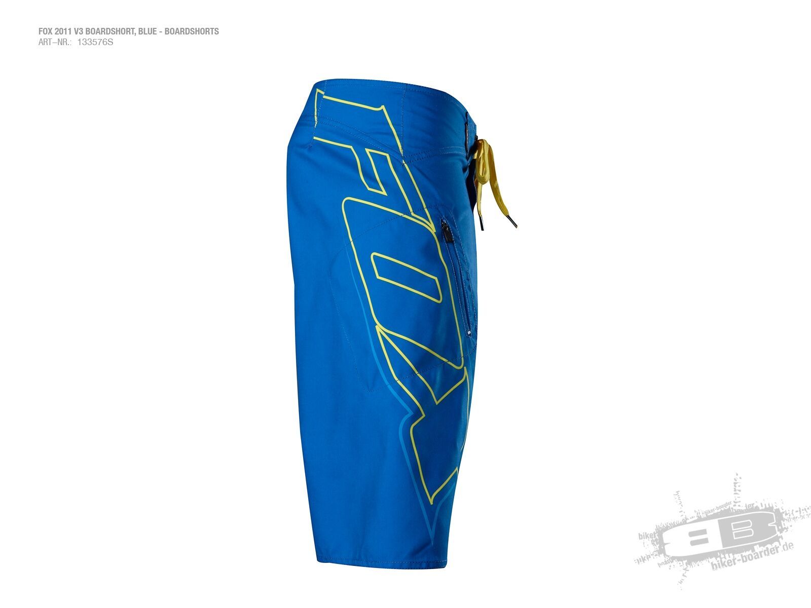 Fox V3 Boardshort, blue - Bild 3