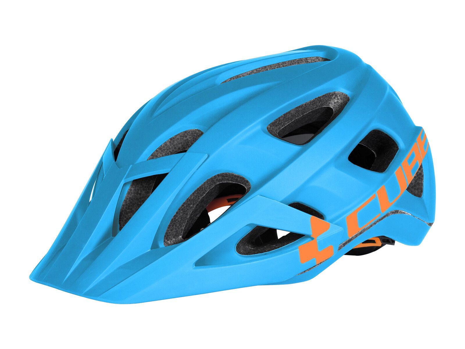 Cube Helm AM Race, blue´n´orange - Bild 1