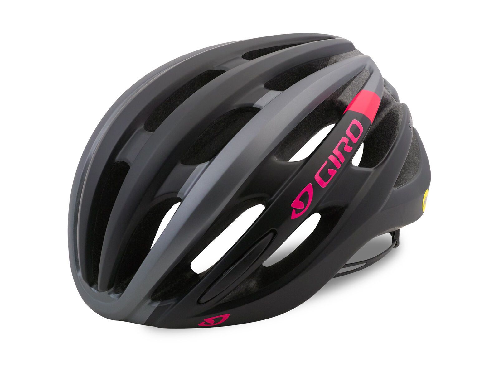 Giro Saga MIPS, mat black pink - Bild 1