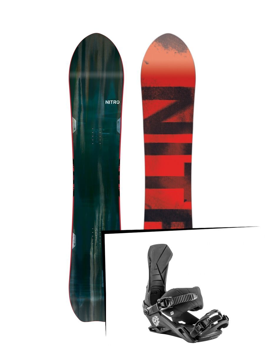 Set: Nitro Dropout 2019 + Nitro Team Nitro x drink water - Bild 1