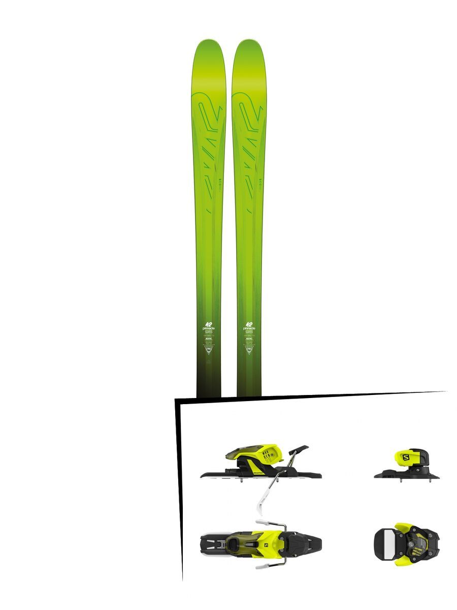 Set: K2 SKI Pinnacle 95 2017 + Salomon Warden 11 (1706224) - Bild 1