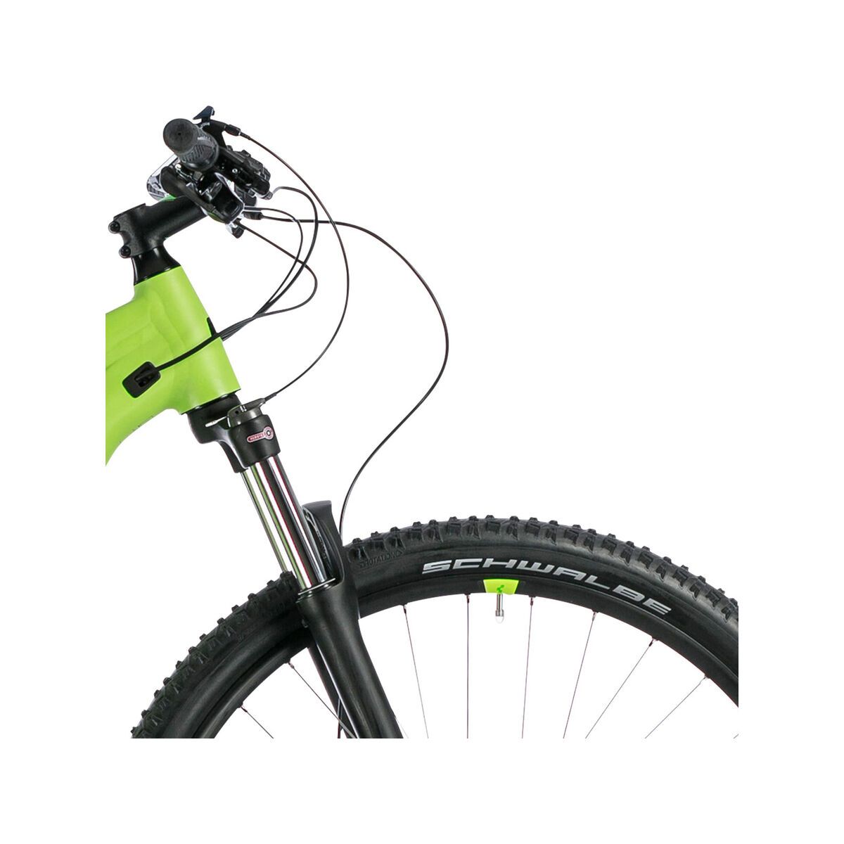 Cube Acid Hybrid ONE 500 29 Trapeze, green´n´black - Bild 7