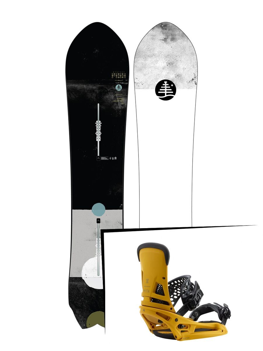 Set: Burton Family Tree Mystery Fish 2019 + Burton Malavita EST colonel mustard - Bild 1