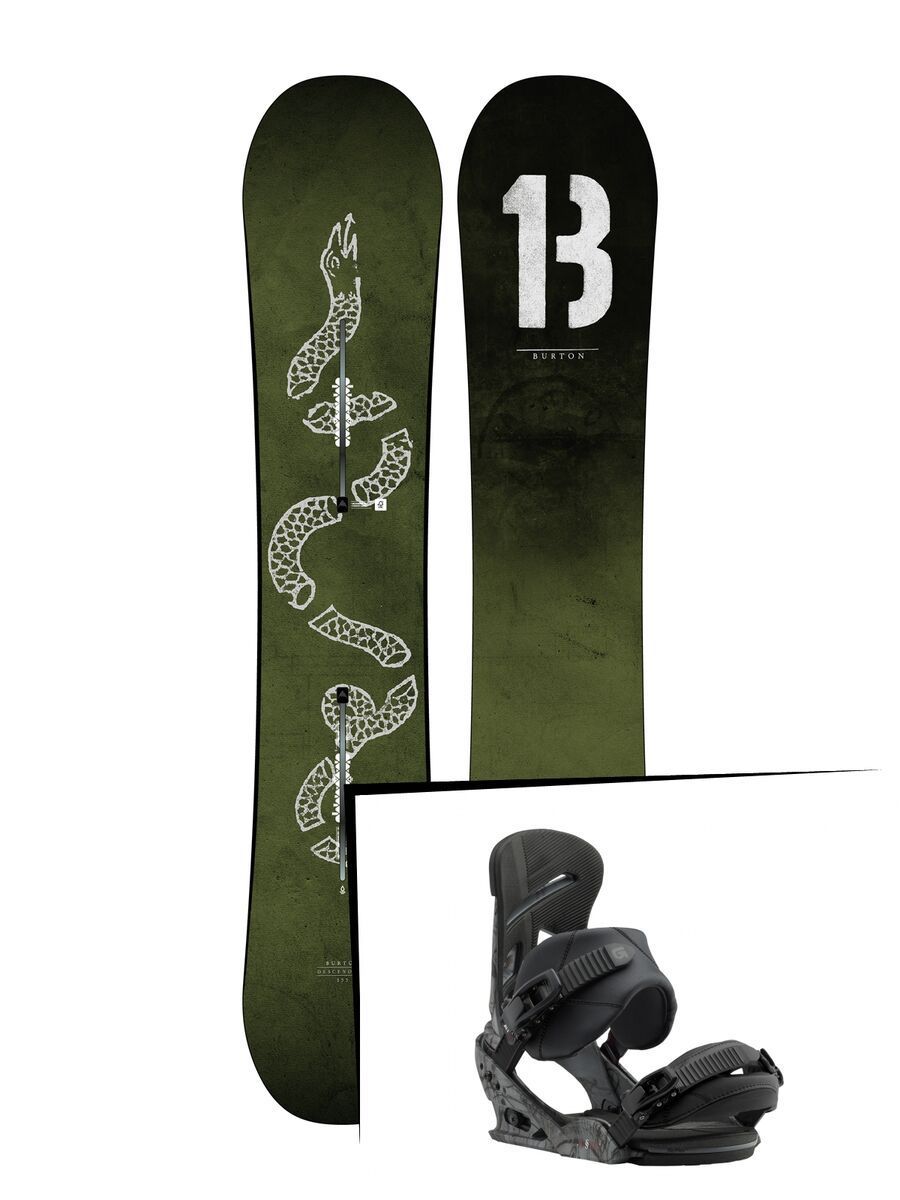 Set: Burton Descendant 2019 + Burton Mission evil genius - Bild 1