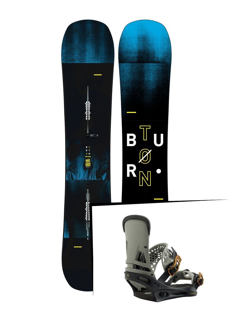 Set: Burton Instigator 2019 + Burton Malavita black/gray - Bild 1